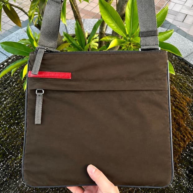 99’s Prada Sport Archive shoulder bag