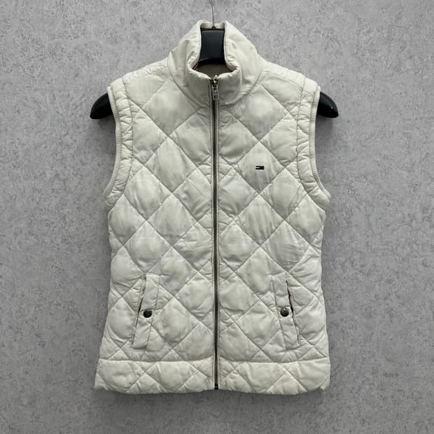 90 타미힐피거 여자 퀄팅 웰론 패딩조끼