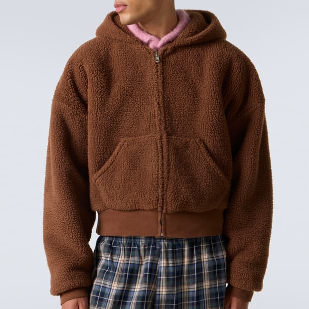 [M,L]이알엘 ERL 25fw 테리 후드집업