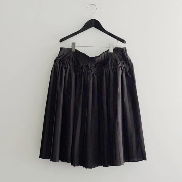 노이어덜트 26ss 오데트 플리츠 스커트