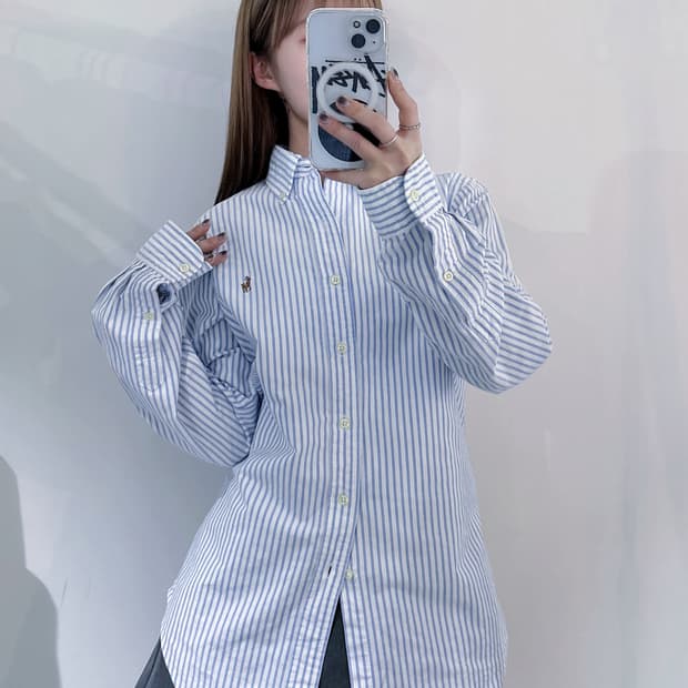 폴로랄프로렌 포니 스트라이프 셔츠
