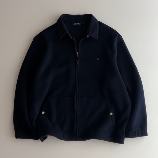 폴로 골프 플리스 스윙탑 자켓 105