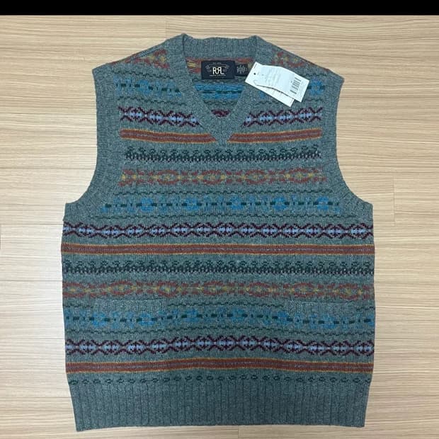 Rrl 페어아일 베스트 L