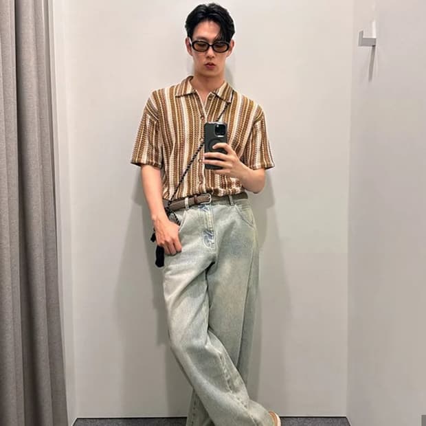 L) 디미트리블랙 니트셔츠 앤더슨벨 칼하트 폴로 아미 버버리 구찌 피어오