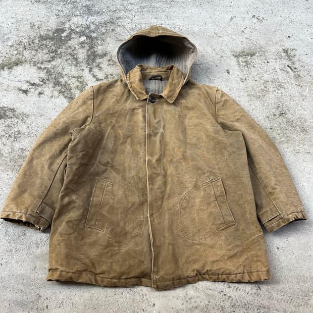 OLD HEAVY DUTY MILITARY 밀리터리 덕캔버스 워크자켓