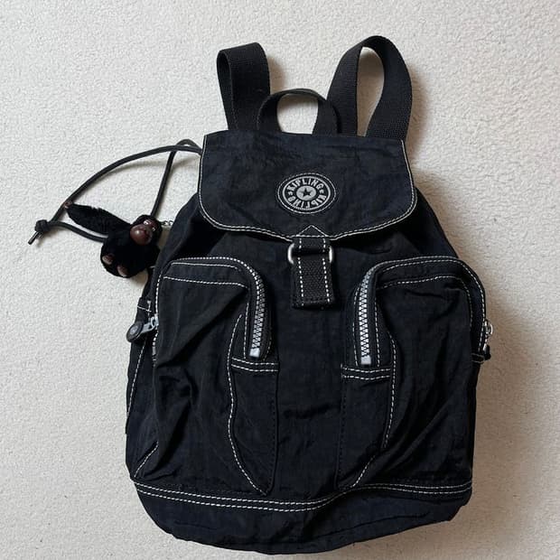 키플링 00s Y2K 복조리 백팩 Q1243