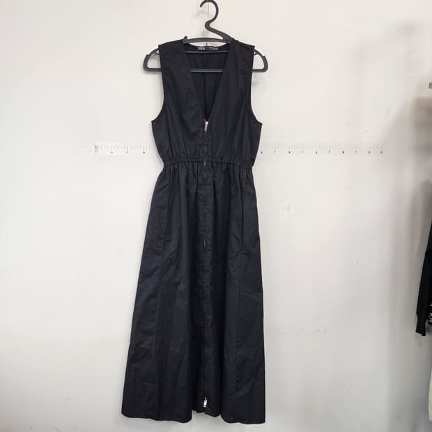 자라 블랙 롱 원피스