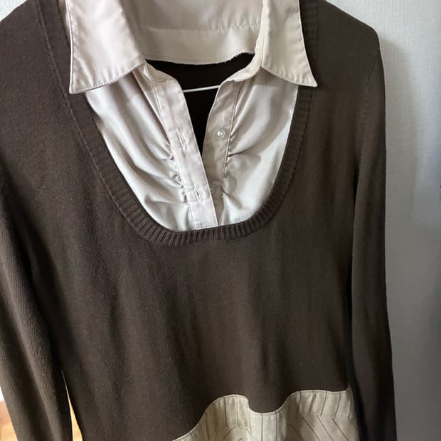 모리걸 orient vintage shirt dress