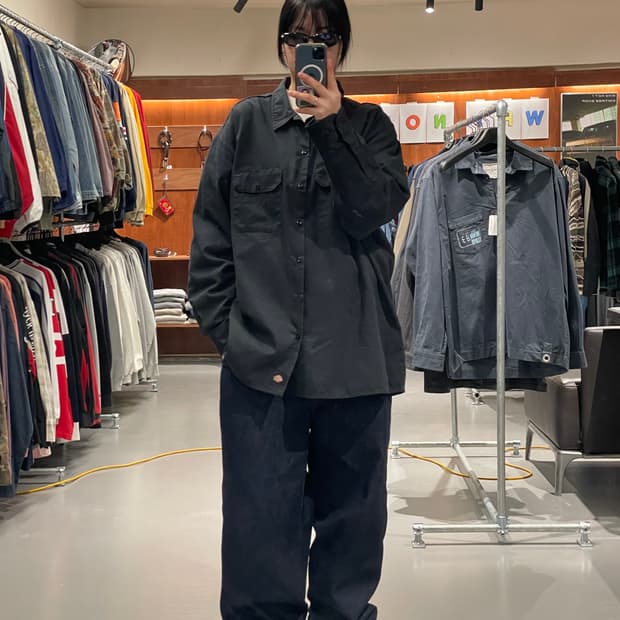 디키즈 워크 셔츠