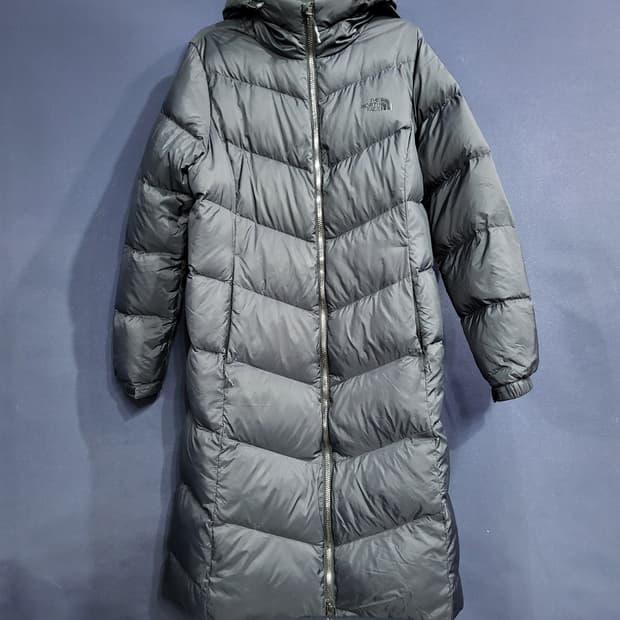 노스페이스 구스다운롱패딩