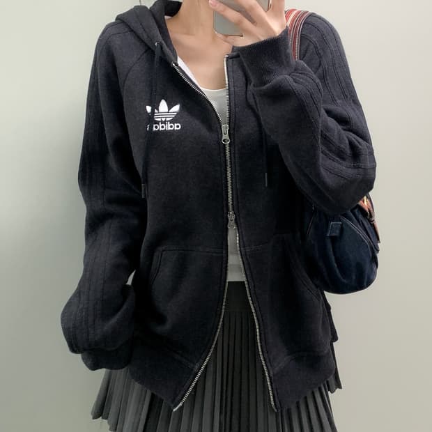 아디다스 후드집업