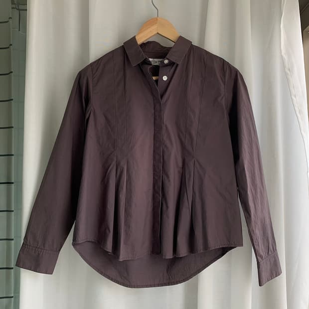 B:Ming life store by Beams cocoa shirt
