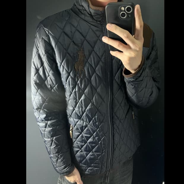 POLO 폴로 랄프로렌 빅포니 퀄팅 패딩 자켓