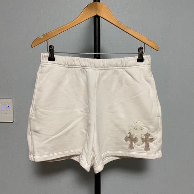 [S] 크롬하츠 페이퍼 잼 쇼츠 화이트