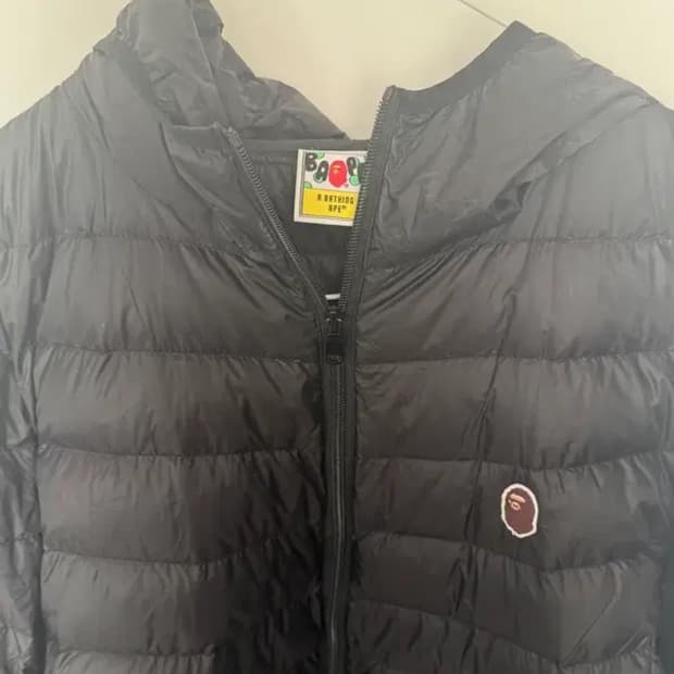 베이프 경량패딩 L