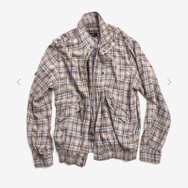 [2] 999휴머니티 어드벤처 체크 봄버 자켓