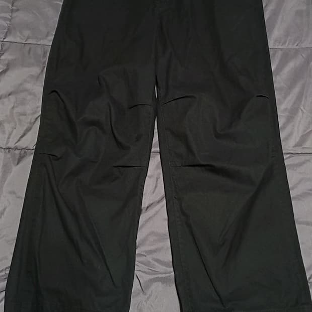 무신사 와이드면바지 36인치 기장100