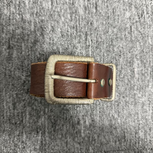 Italy leather belt   