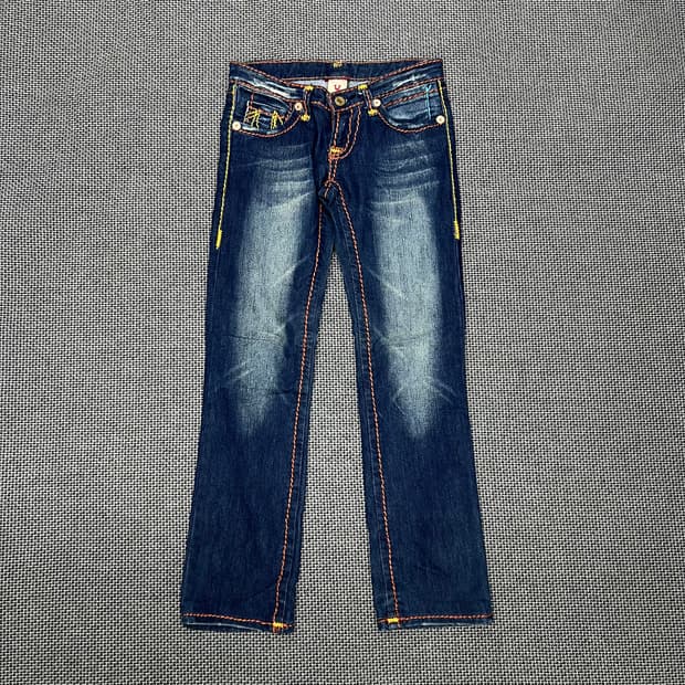 트루릴리전 빌리빅티 데님팬츠