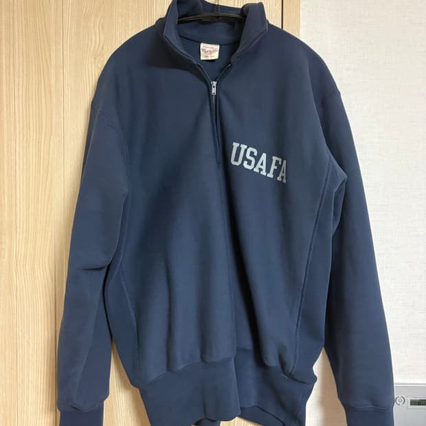 브론슨 USAFA 반집업 맨투맨 L