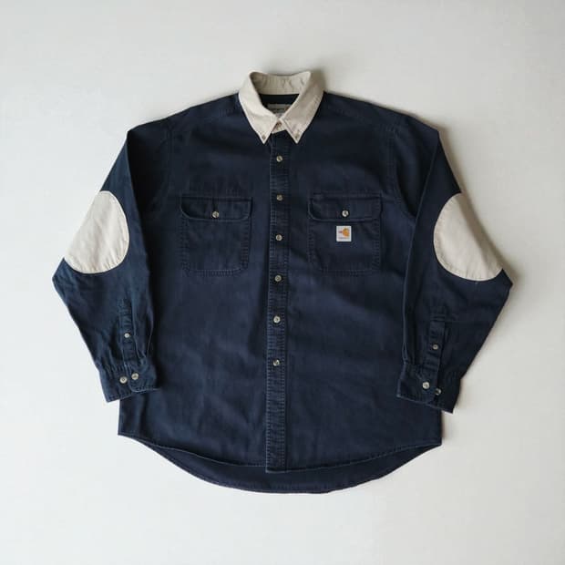 FR칼하트 면 오버핏 긴팔셔츠 L