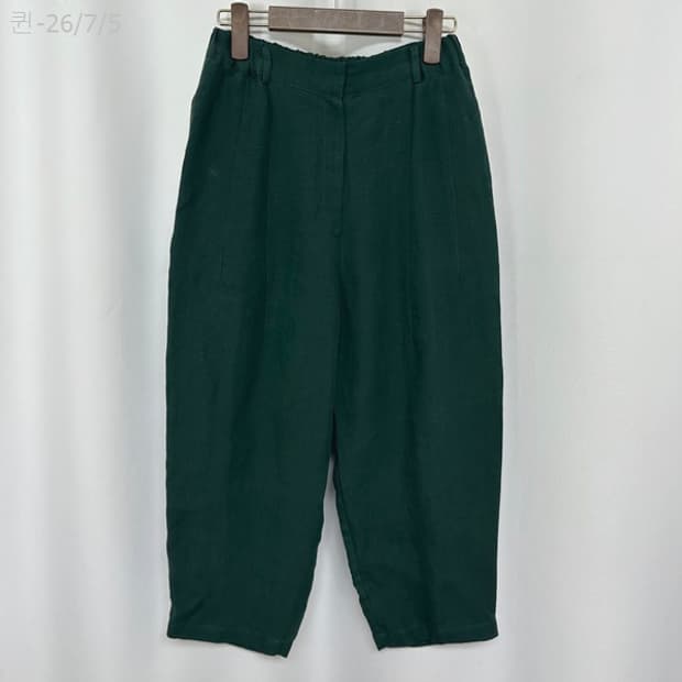 생활한복 여성 보세 마100% 뒨밴딩 린넨바지 66