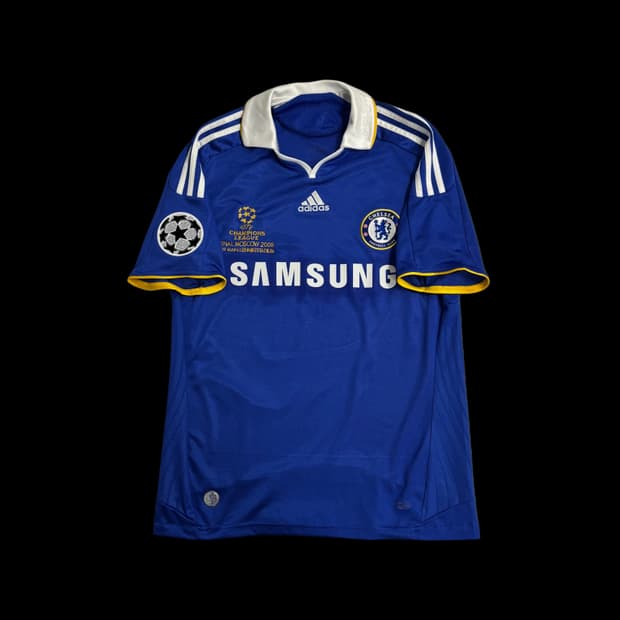 아디다스 08 09 첼시 홈 드록바 유니폼 