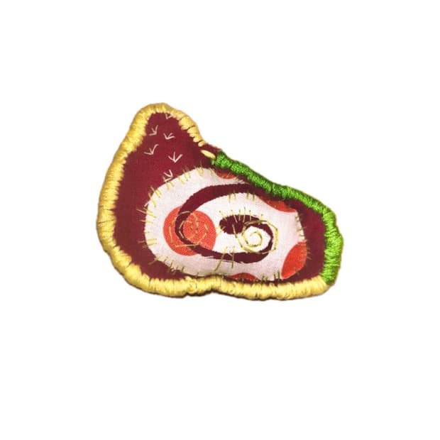 Fabric keyring 02 패브릭 키링 <4월의 달팽이>