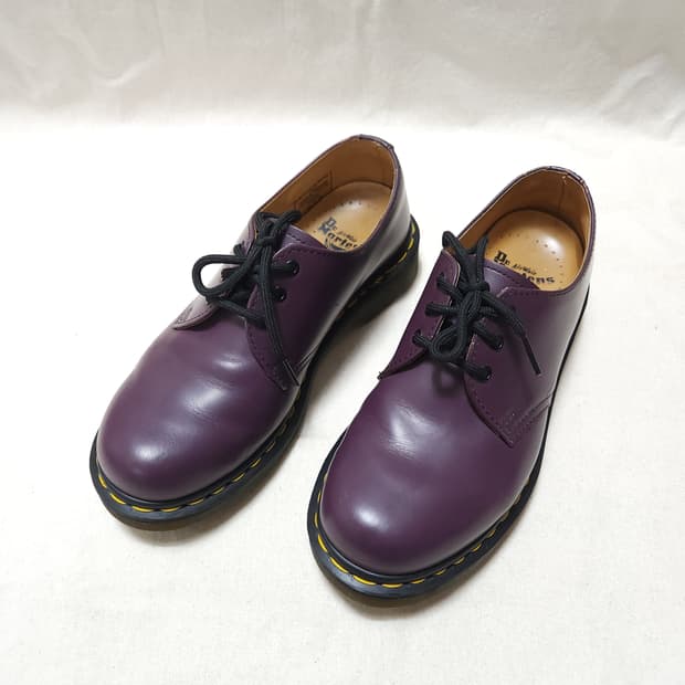 [4UK] 닥터마틴 3홀 1461 레드퍼플 (230~235)