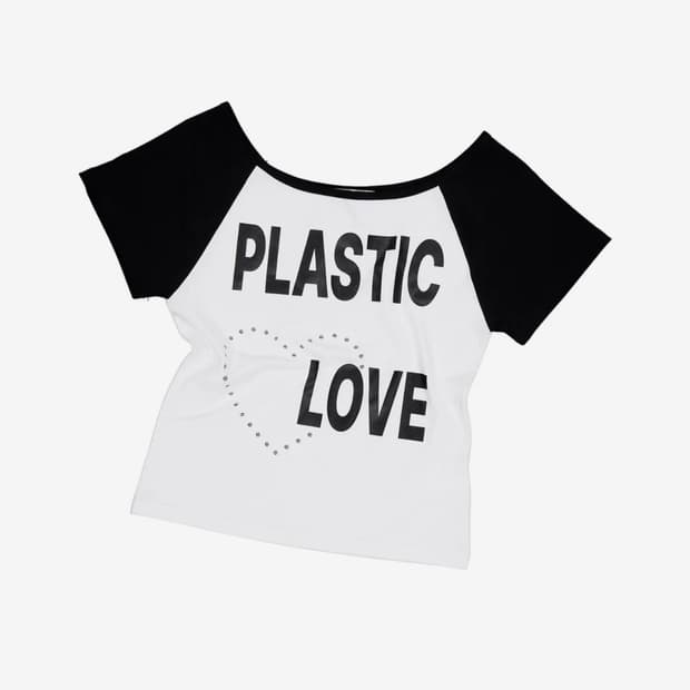 셋업이엑스이 P/L RAGLAN TOP plastic love