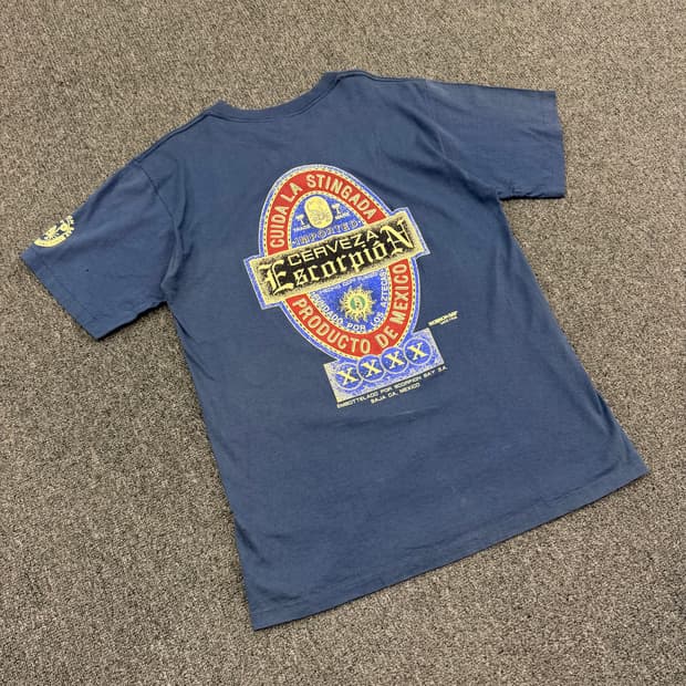 L) 스콜피온베이 빈티지 프린팅 반팔 티셔츠