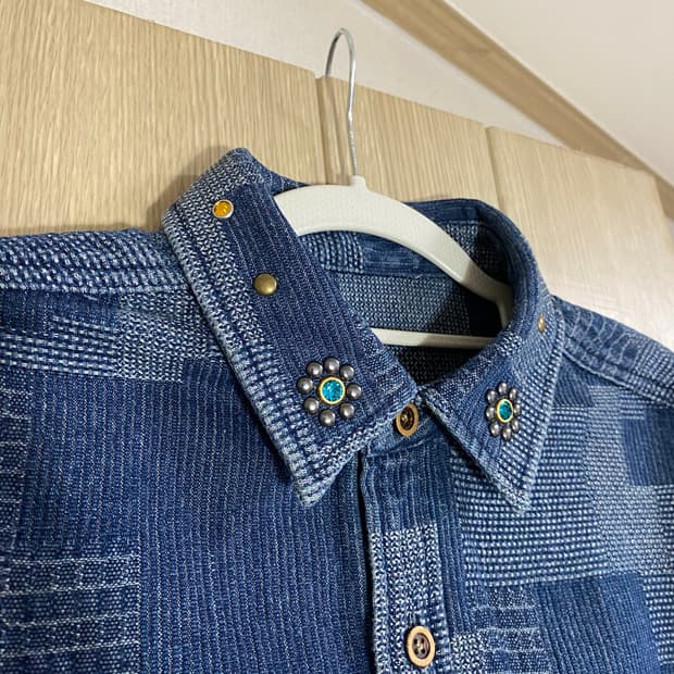 잼스톤 스터드 사시코 셔츠