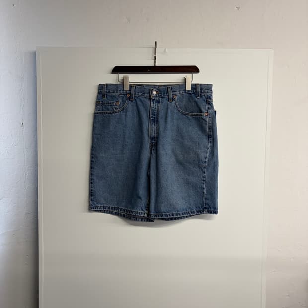38-9” 리바이스 550 데님 쇼츠 USA 99s