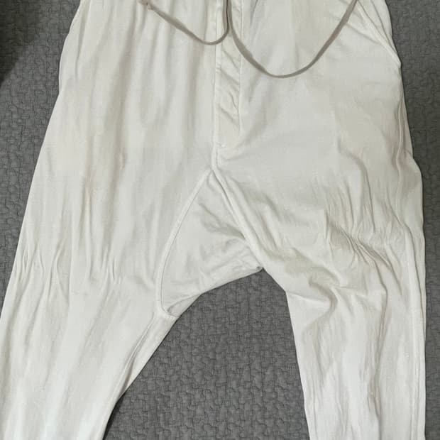 [s] 릭오웬스 프리즈너 조거팬츠 밀크
