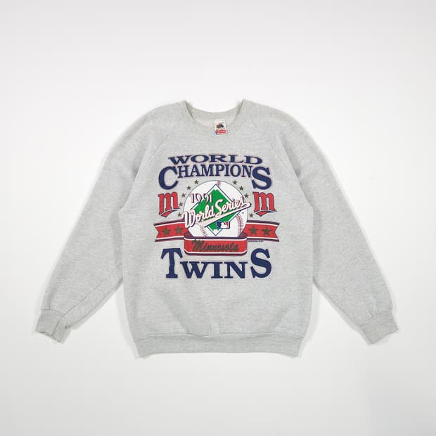 FRUIT OF THE LOOM 미네소타 트윈스 스웻셔츠