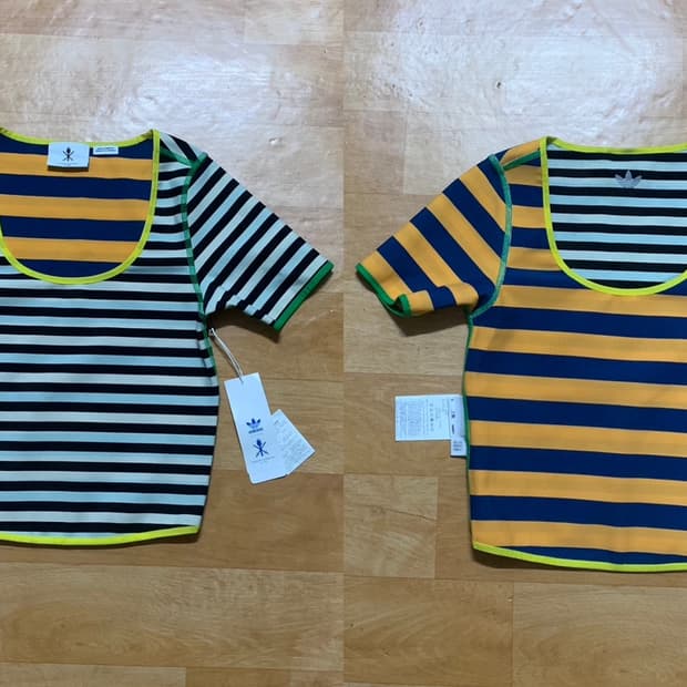 아디다스 X 오프닝 세레모니 2013 리버서블 크롭 티(S 사이즈)