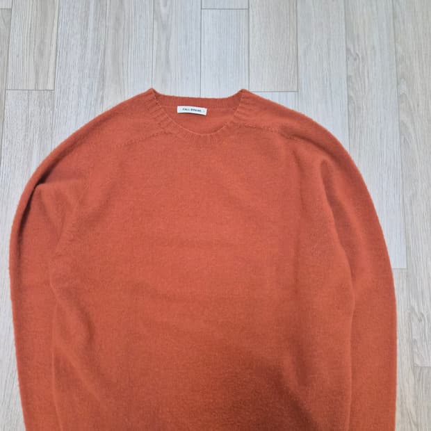 폴 브레이크  서스테인 덤블 스웨터 오렌지 3사이즈