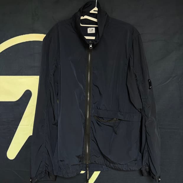 CP컴퍼니 렌즈 크롬 셔츠 네이비