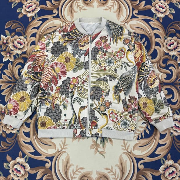 (F)VTG 학 자수 자켓