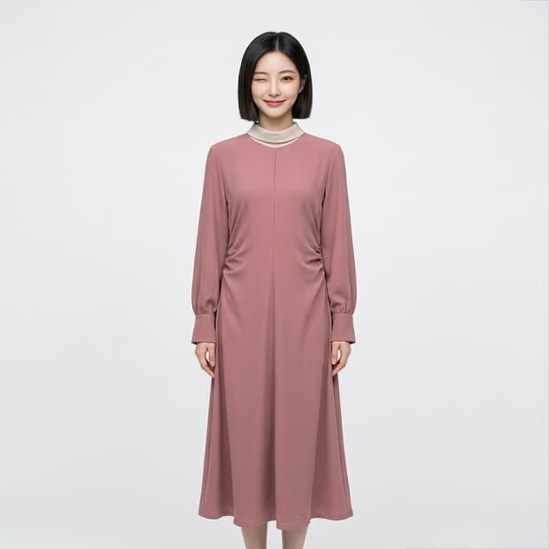 새상품) 우아한 핑크 루체원피스