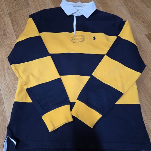 폴로 랄프로렌 정품 꿀벌 럭비 가라 티셔츠