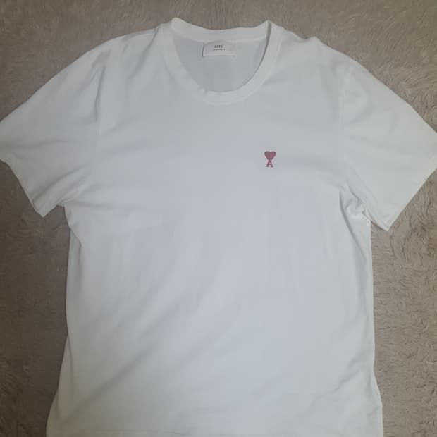 아미 루즈핏 반팔티 실측 사이즈 110