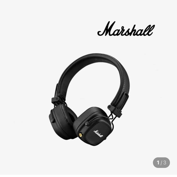 Marshall Major IV Black