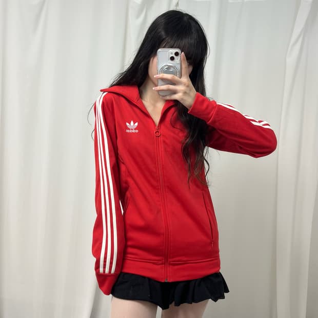 Adidas red Europa jersey 