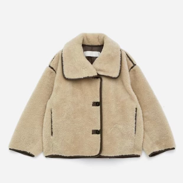 아르켓 숏파일자켓 테디자켓 포퍼 