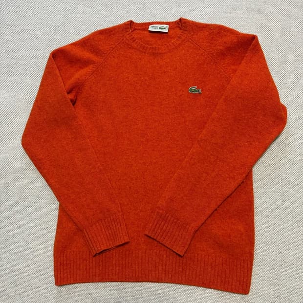 라코스테 라운드 니트
