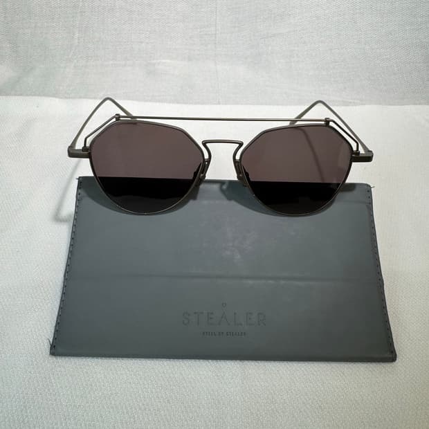 🕶️ 스틸러 STEALER BEAM STL01M BLACK 티타늄 선글