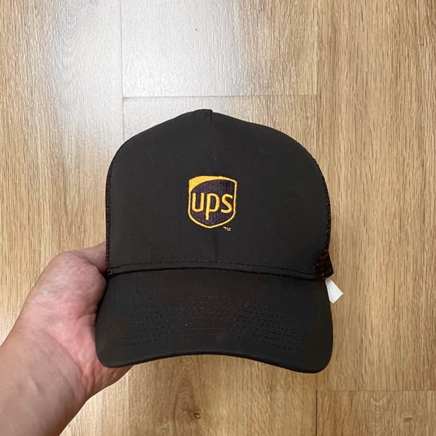 택포) USA UPS 빈티지 트러커캡 매쉬캡 모자