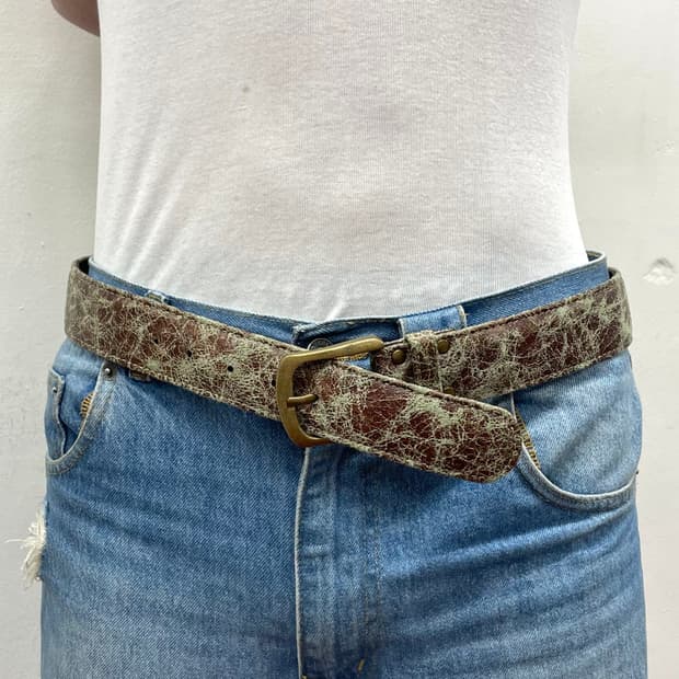 Brown Crack Belt