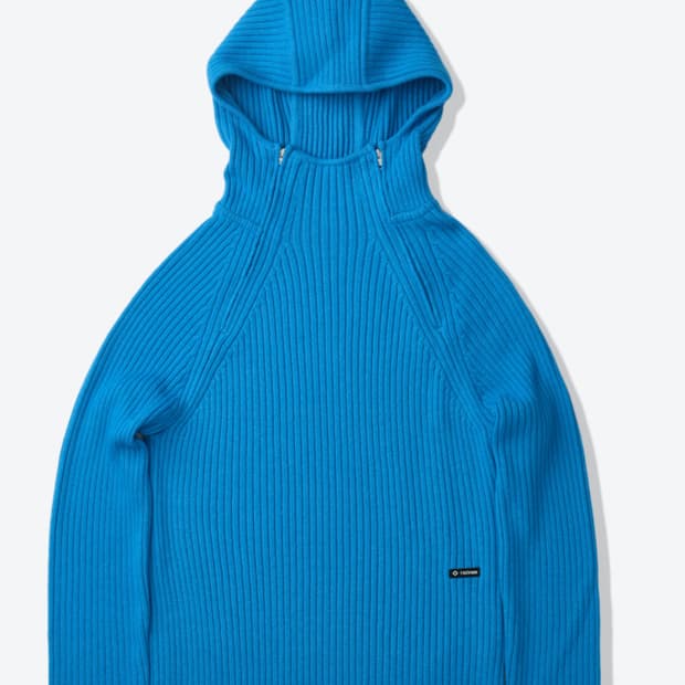 헬리녹스 wool blend hoodie knit